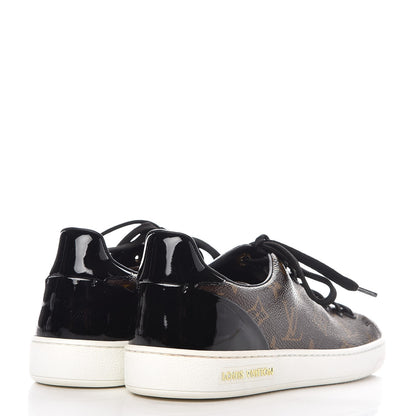 Louis Vuitton Patent Monogram Frontrow Sneakers 37 4 of 10