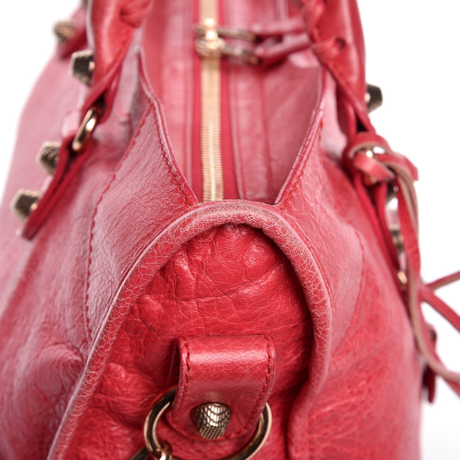 Balenciaga Agneau Giant 12 Rose Gold Hardware City Rose Thulian 14 of 16