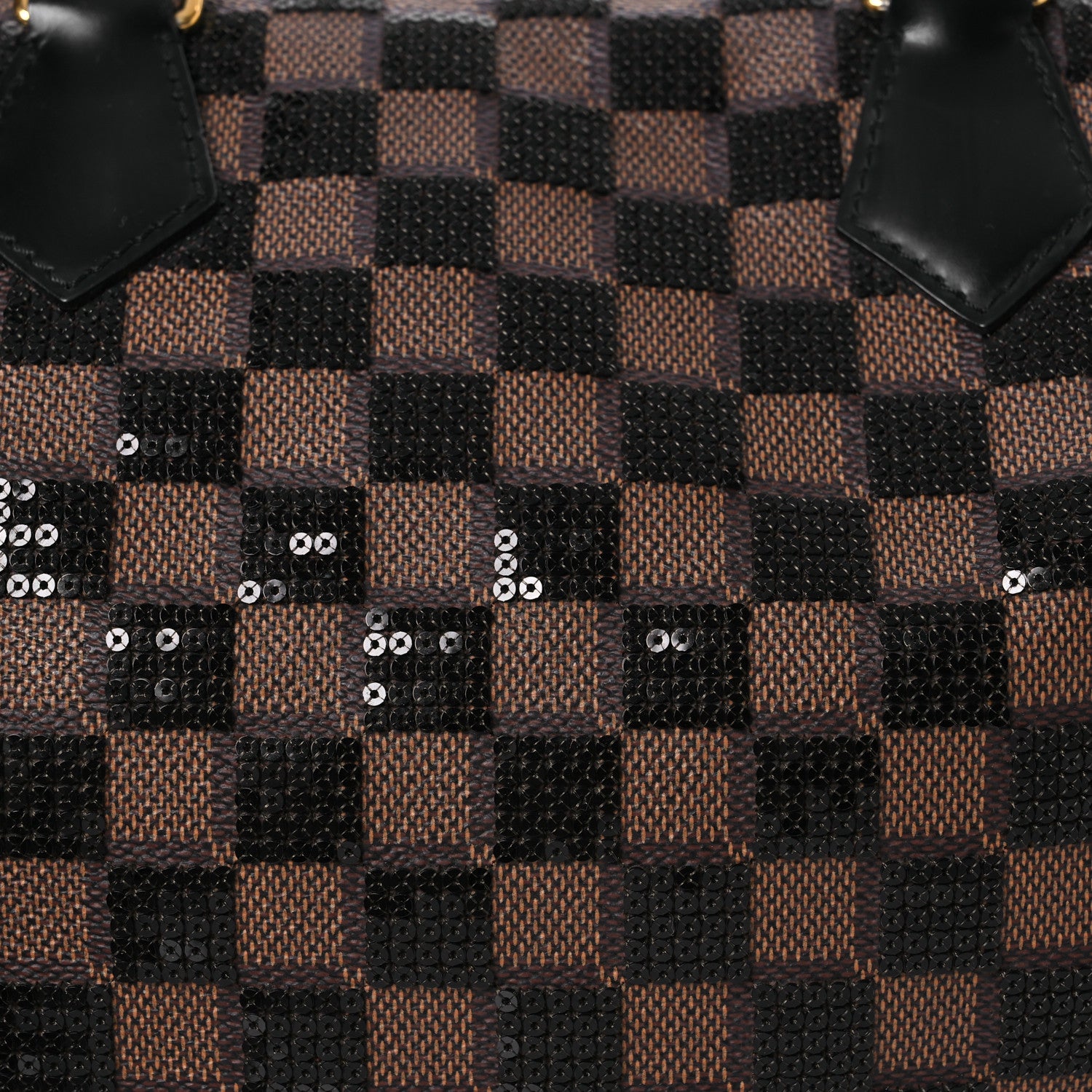 Louis Vuitton Damier Paillettes Speedy 30 Black 7 of 15