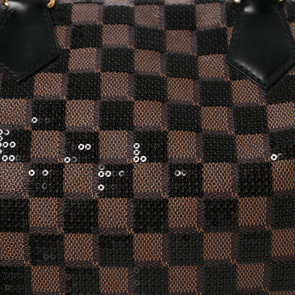 Louis Vuitton Damier Paillettes Speedy 30 Black 7 of 15