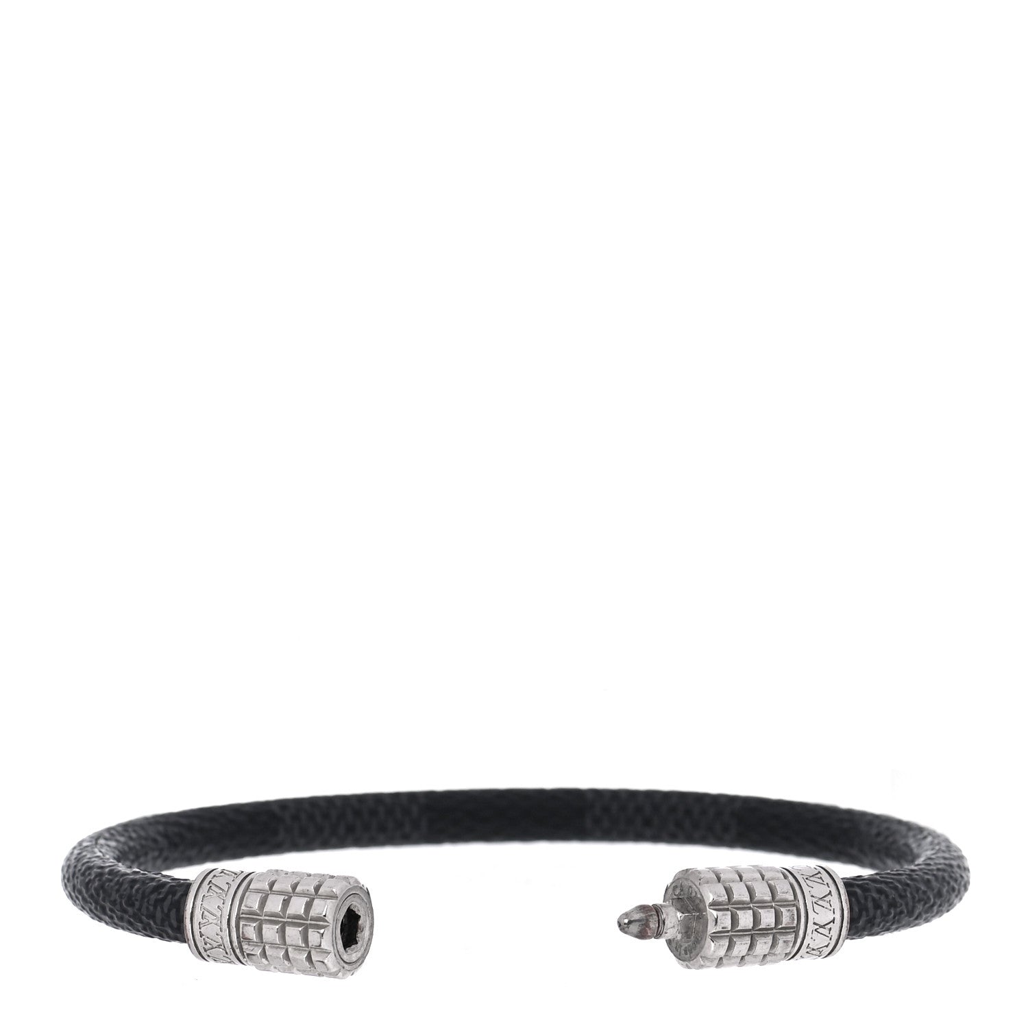 Louis Vuitton Damier Graphite Digit Bracelet 4 of 5