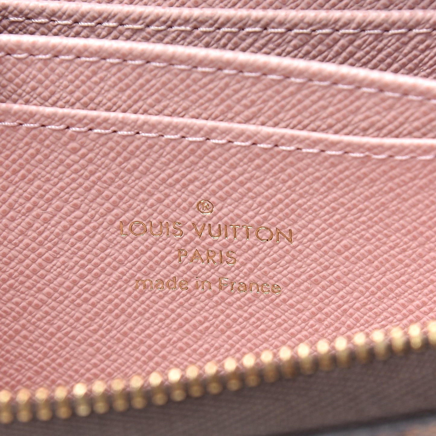 Damier Ebene Zippy Coin Purse Rose Ballerine