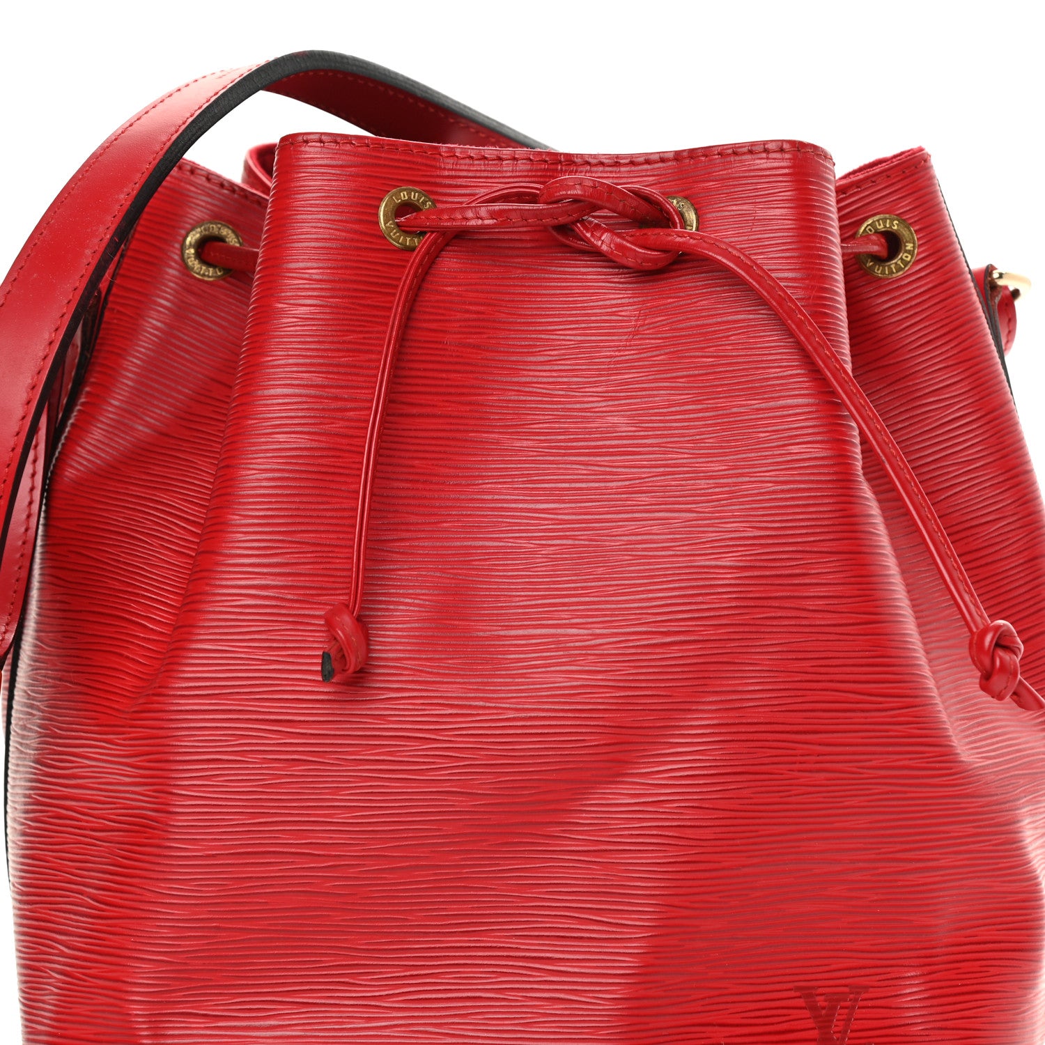 Louis Vuitton Epi Petit Noe Castillan Red 6 of 15