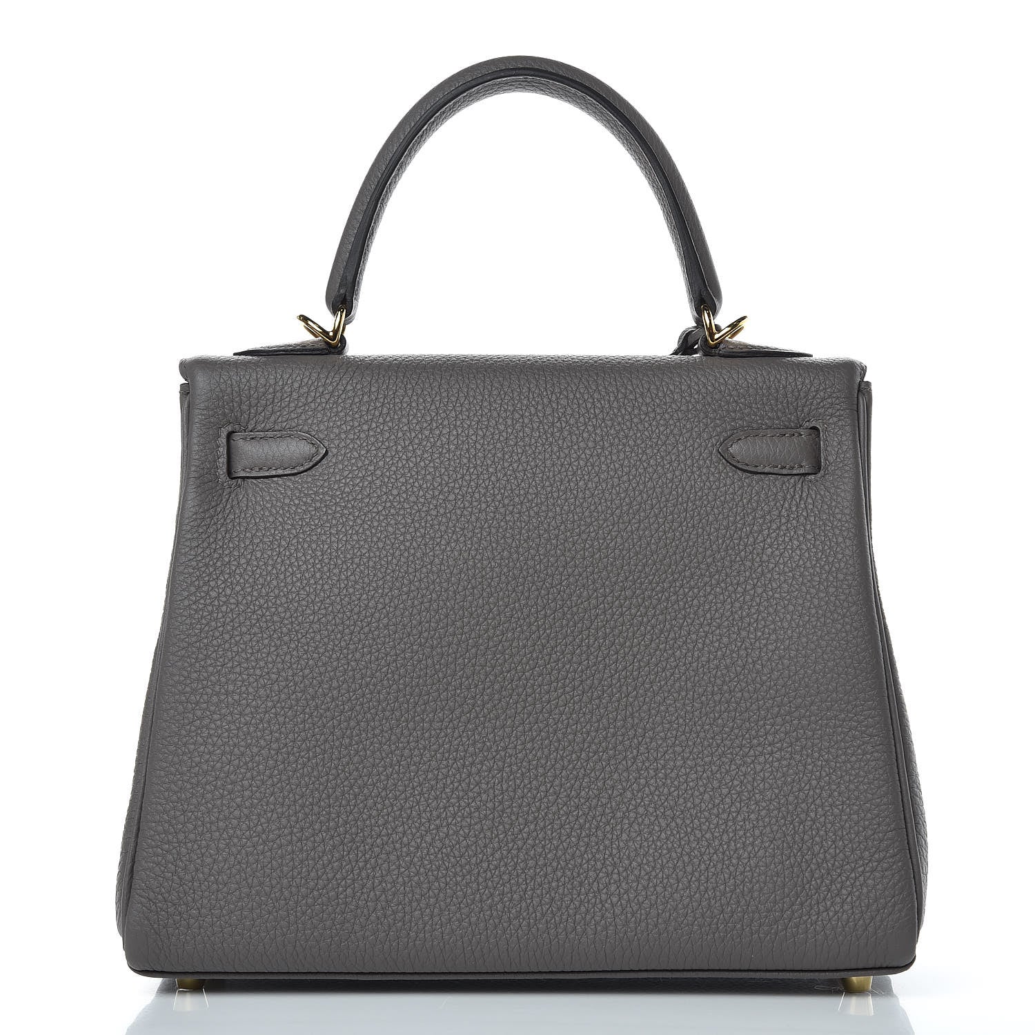 Hermes Togo Kelly Retourne 25 Etain 3 of 32