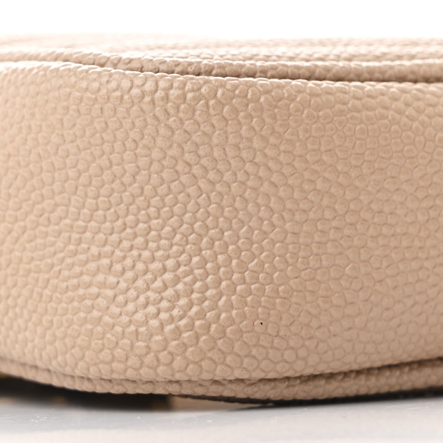 Grain De Poudre Matelasse Monogram Baby Lou Camera Bag Dark Beige