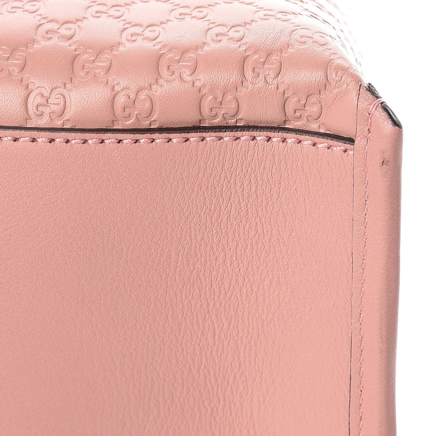 Soft Microguccissima Medium Tote Soft Pink
