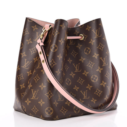 Louis Vuitton Monogram Neonoe MM Rose Poudre 3 of 8
