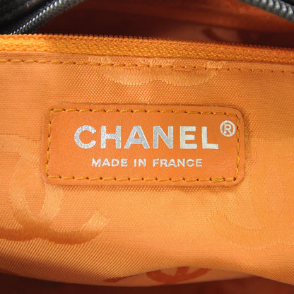 Chanel Calfskin Quilted Large Cambon Bowler Dark Brown 8 of 10
