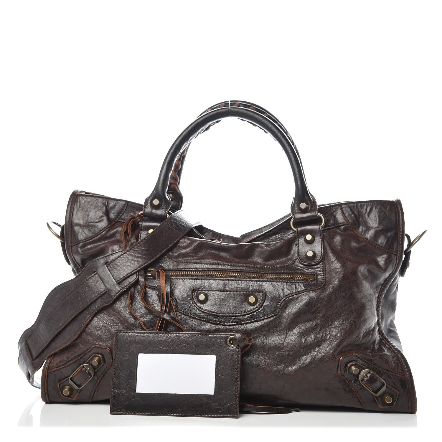 Balenciaga Chevre Classic Hardware City Mogano 1 of 9