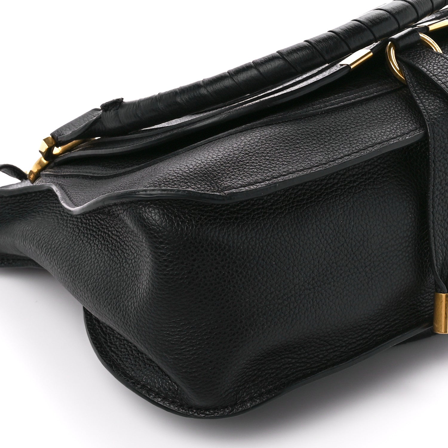 Chloe Calfskin Medium Marcie Satchel Black 10 of 11