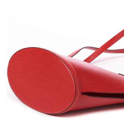 Louis Vuitton Epi Saint Jacques GM Castillan Red 5 of 8
