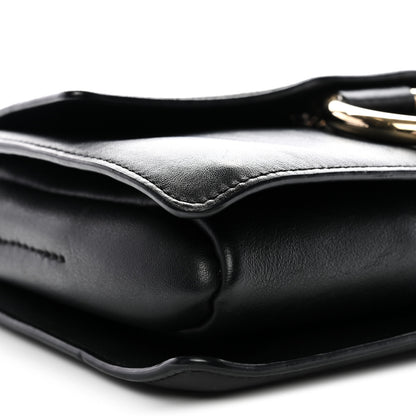 Chloe Suede Calfskin Small Faye Shoulder Bag Black 8 of 11