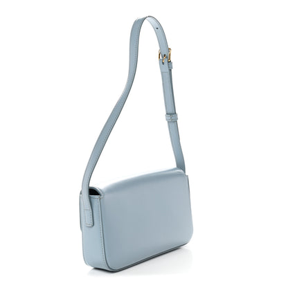 Celine Shiny Calfskin Triomphe Shoulder Bag California Blue 3 of 10