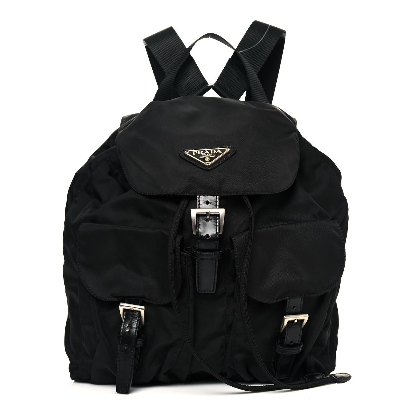 Tessuto Nylon Vela Small Backpack Black