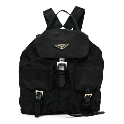 Prada Tessuto Nylon Vela Small Backpack Black 1 of 10