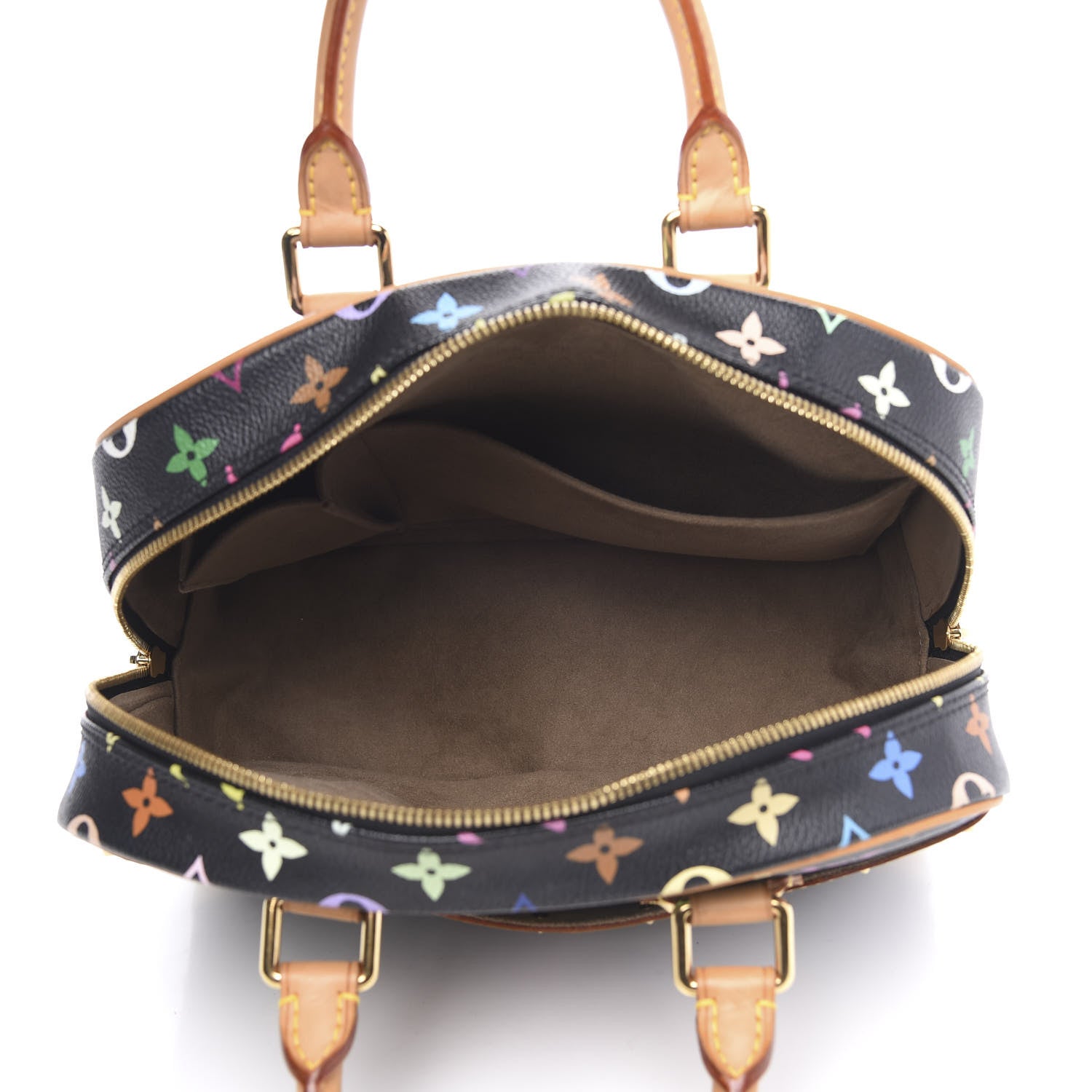Louis Vuitton Monogram Multicolor Trouville Black 4 of 11