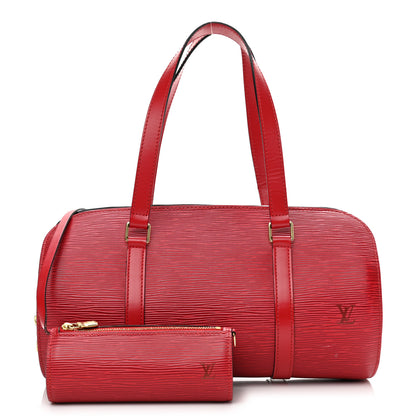 Louis Vuitton Epi Soufflot Castillan Red 1 of 13