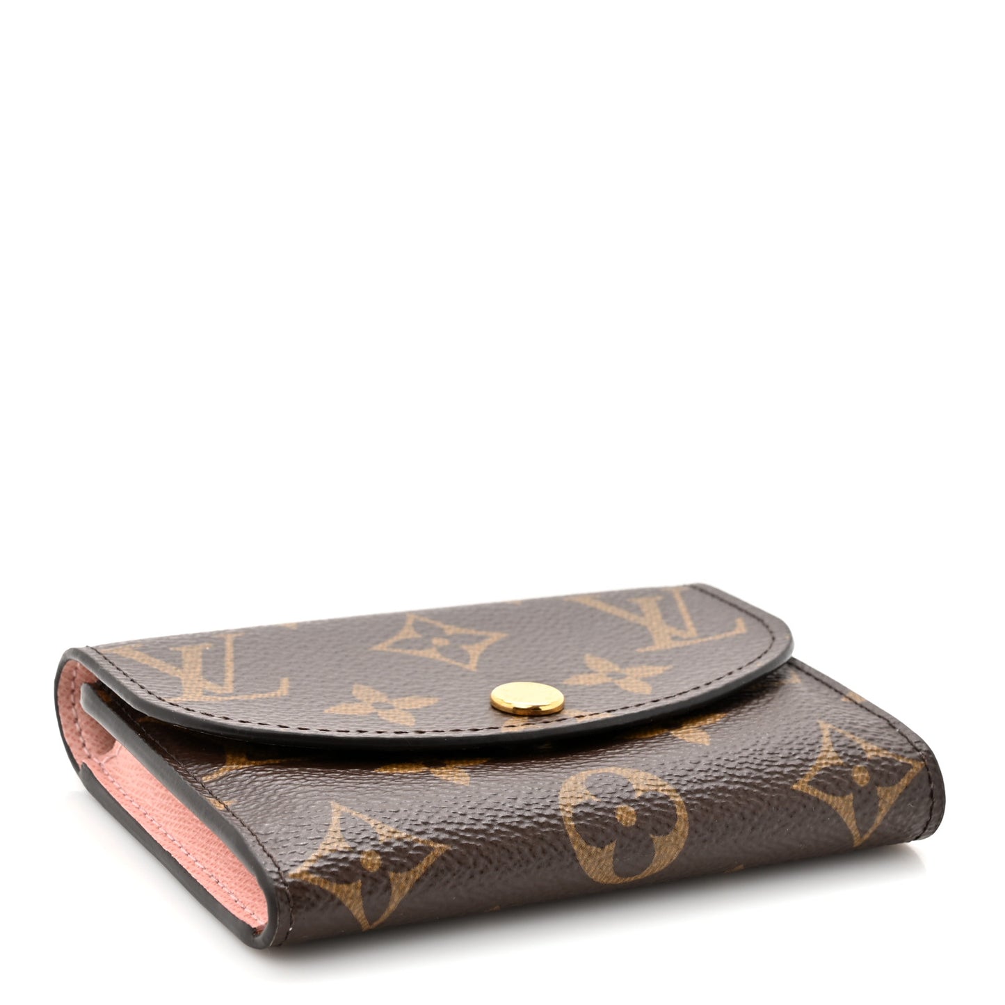 Monogram Rosalie Coin Purse Fuchsia
