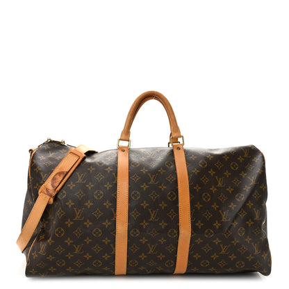 Louis Vuitton Monogram Keepall Bandouliere 55 1 of 12