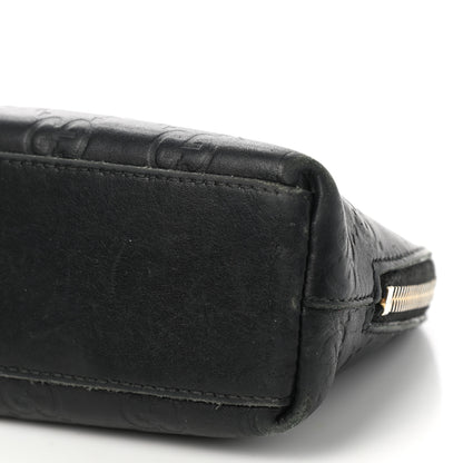 Gucci Guccissima Cosmetic Case Black 9 of 11