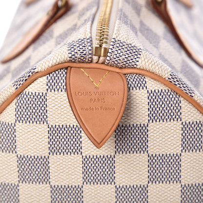 Louis Vuitton Damier Azur Speedy 30 6 of 8