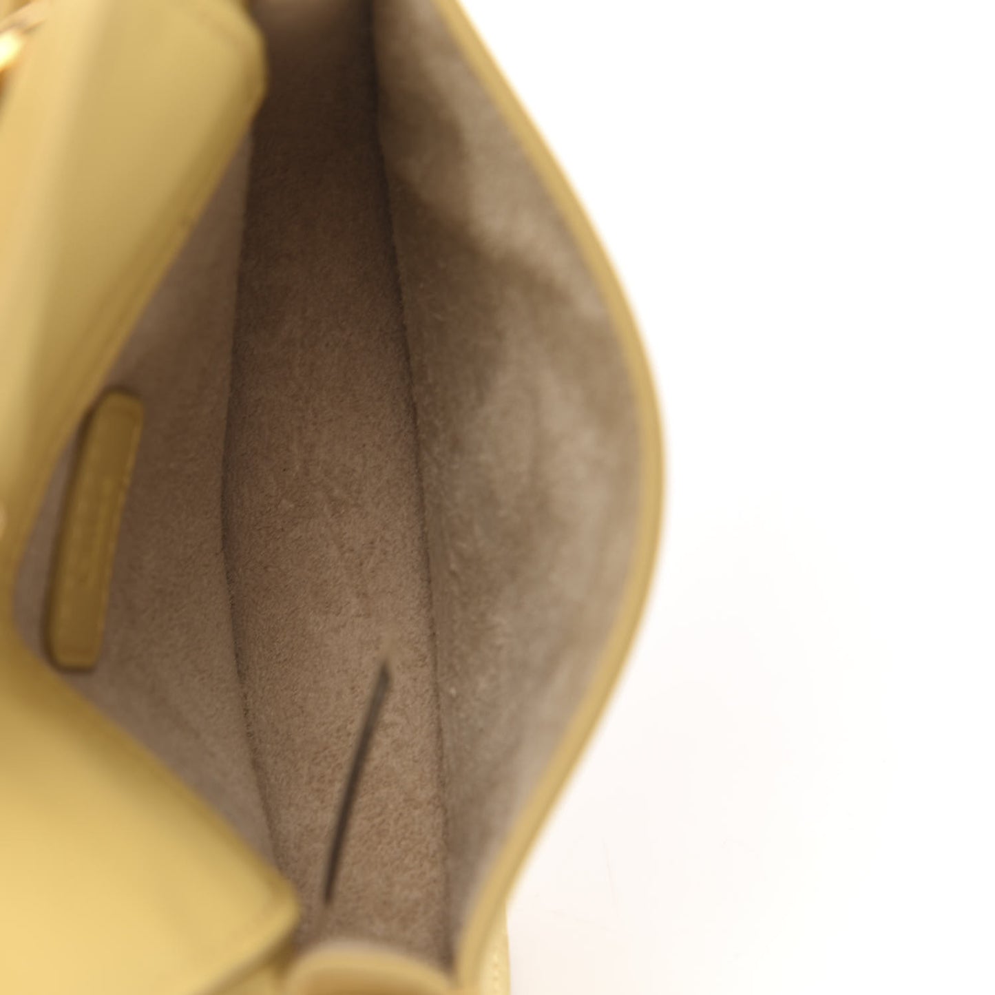 Calfskin Tess Mini Crossbody Bag Yellow