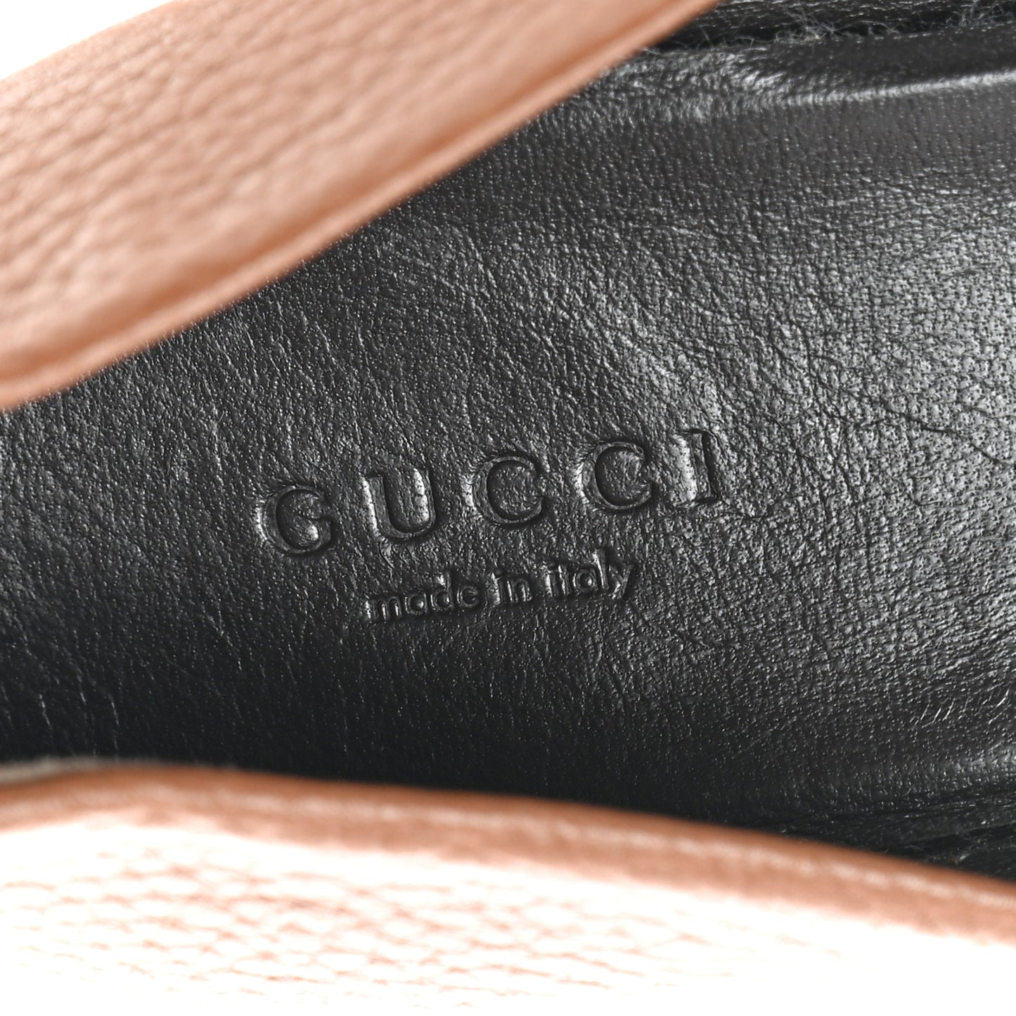 Calfskin GG Buckle Mid Heel Pumps 40 Brown