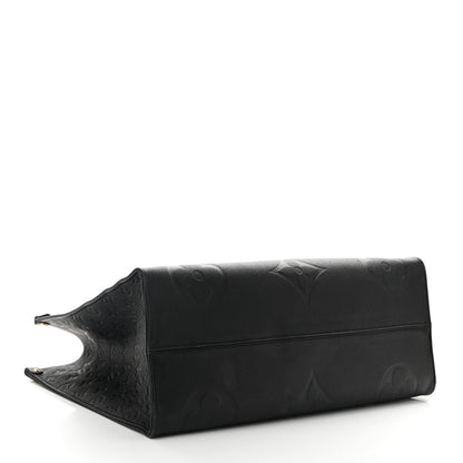 Louis Vuitton Empreinte Monogram Giant Onthego GM Black 4 of 11