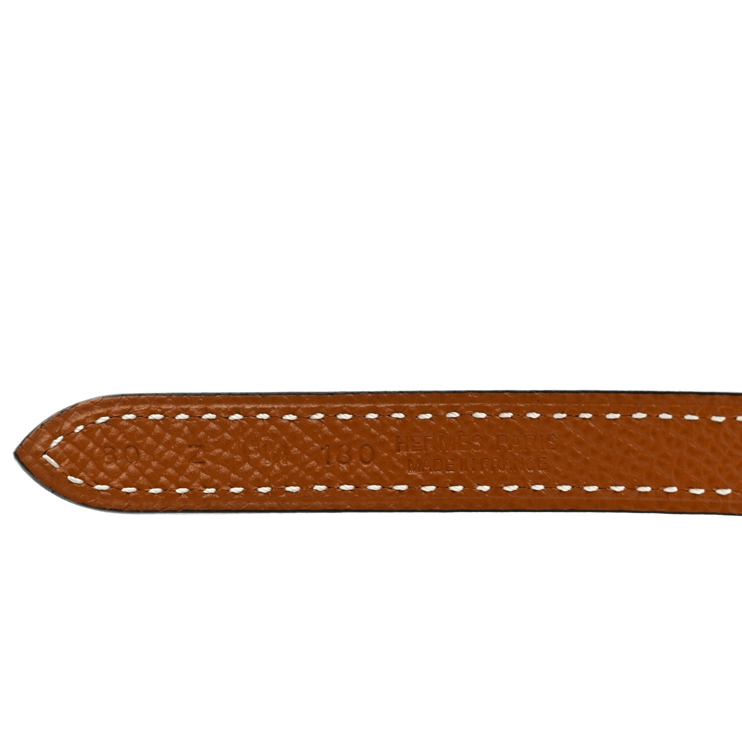 Hermes Swift Epsom 13mm Focus Belt 80 32 Black Gold 3 of 4