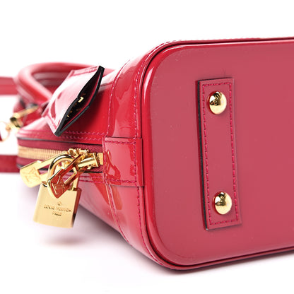 Louis Vuitton Vernis Alma BB Rose Indien 8 of 9