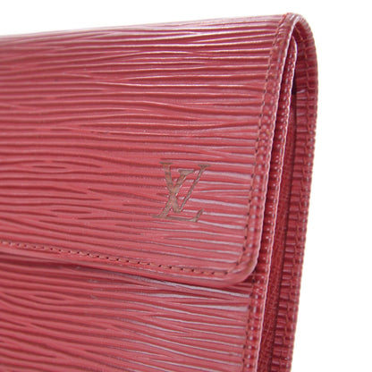 Louis Vuitton Epi Porte Tresor International Wallet Red 4 of 8