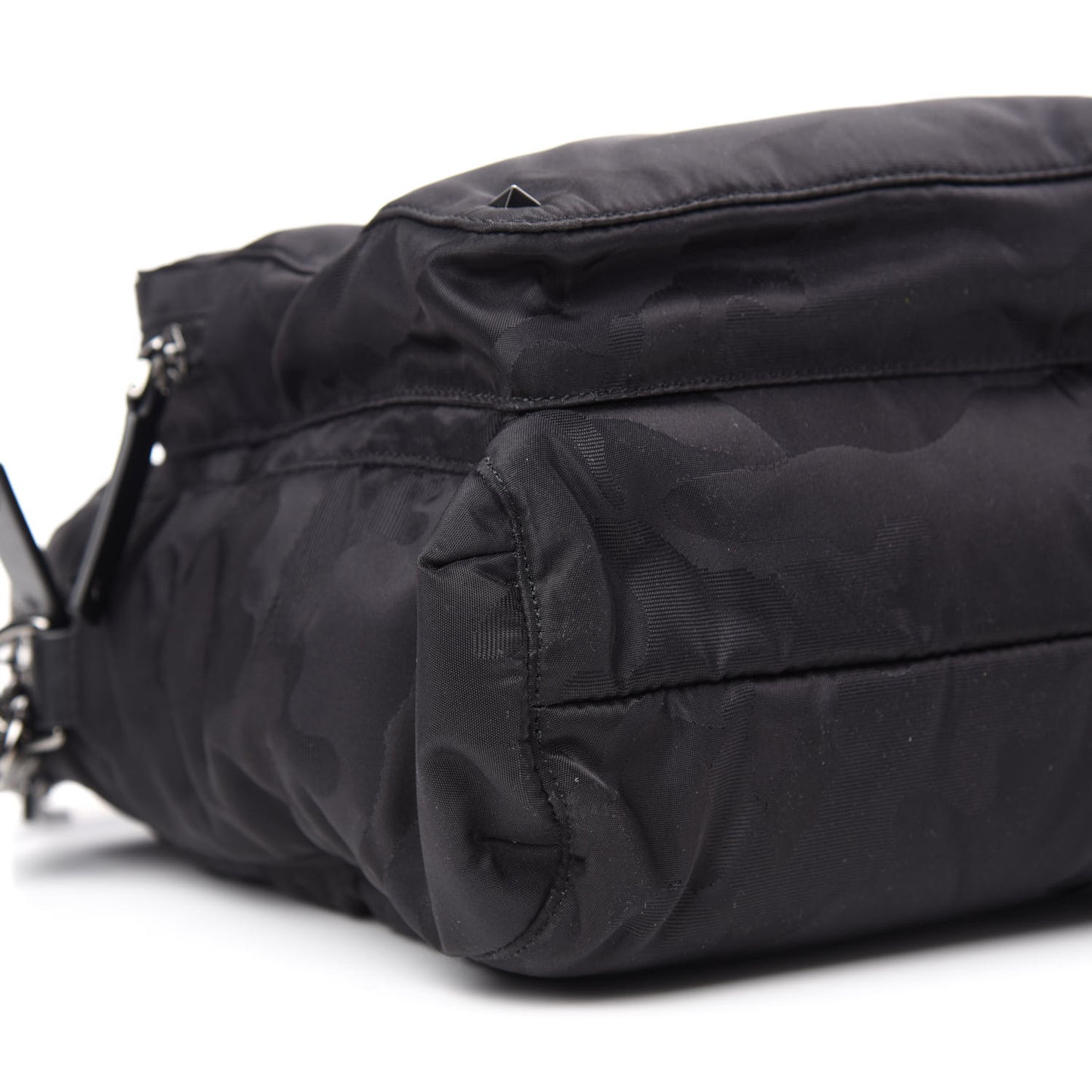 Nylon Camouart Messenger Black