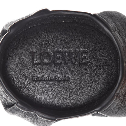 Loewe Calfskin Panda Coin Pouch Bag Charm Key Holder Black White 6 of 6