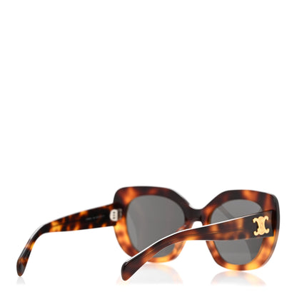 Celine Acetate Triomphe 01 Sunglasses CL40226U Gradient Havana 4 of 8