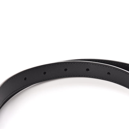 Gucci Calfskin Double G 20mm Belt 80 32 Black 5 of 6