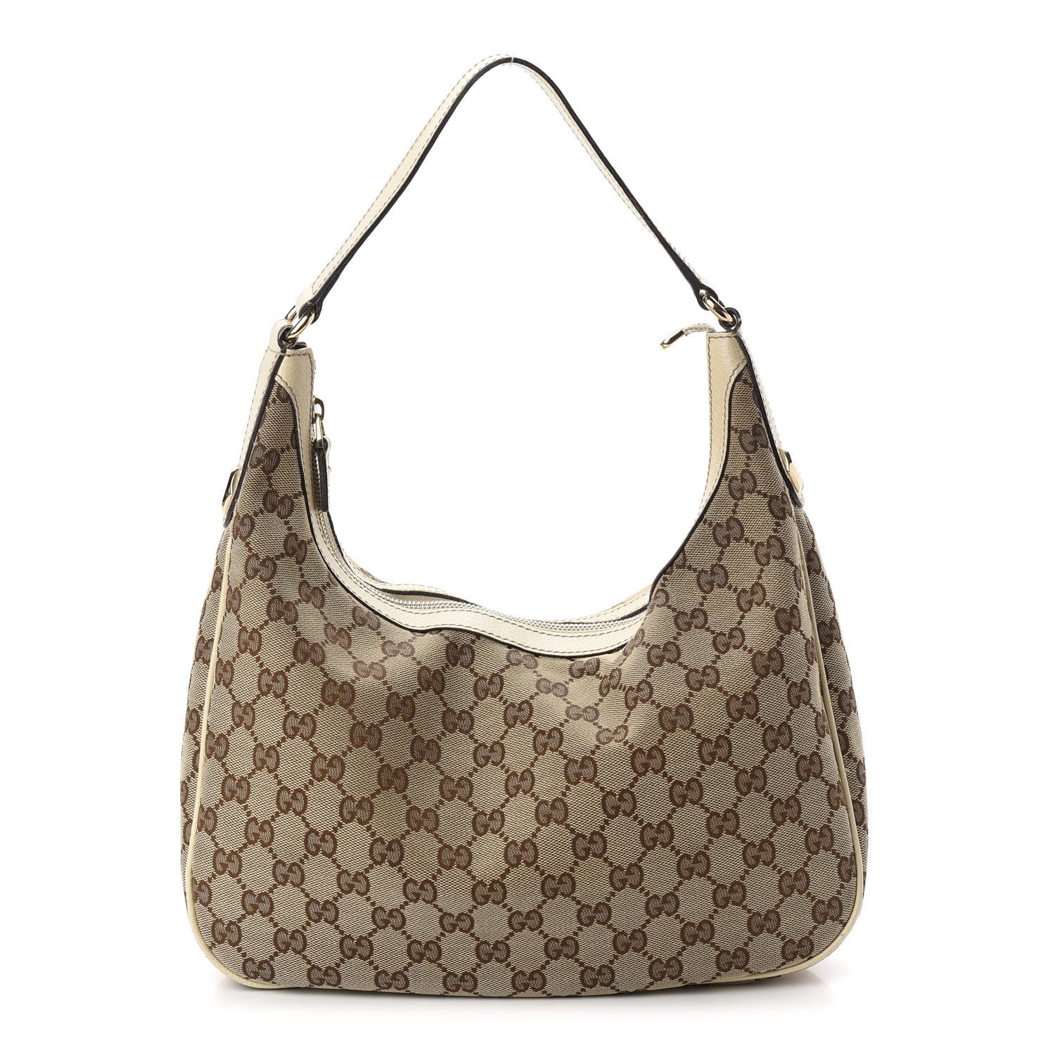 Gucci GG Monogram Medium Charmy Hobo Off White 1 of 15