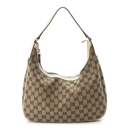 Gucci GG Monogram Medium Charmy Hobo Off White 1 of 15