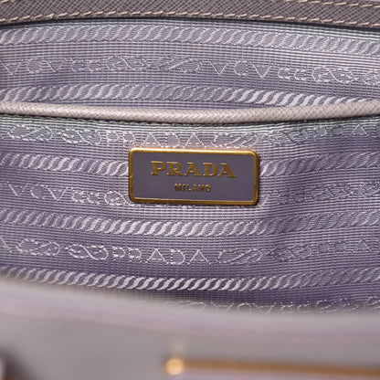 Prada Saffiano Medium Galleria Double Zip Tote Glicine 6 of 18