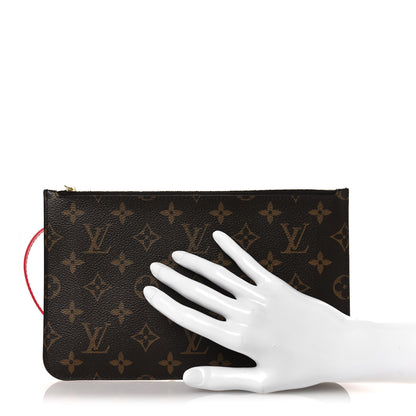Louis Vuitton Monogram Totem Neverfull MM GM Pochette Flamingo 2 of 7