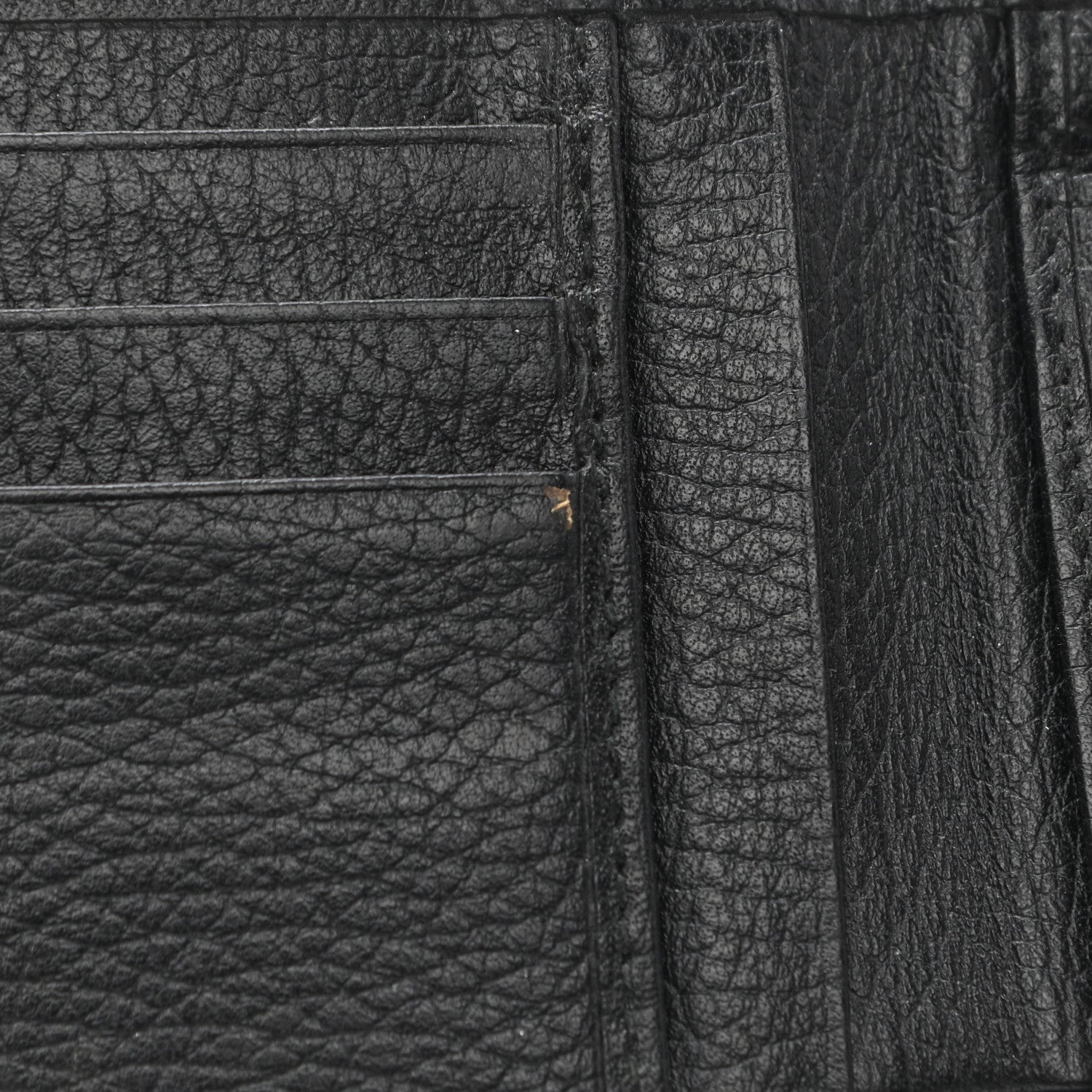 Gucci Nylon Monogram Bi-Fold Wallet Black 7 of 10