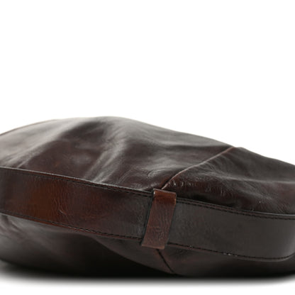 Saint Laurent Buffalo Leather Horn Medium Mombasa Bag Brown 10 of 10