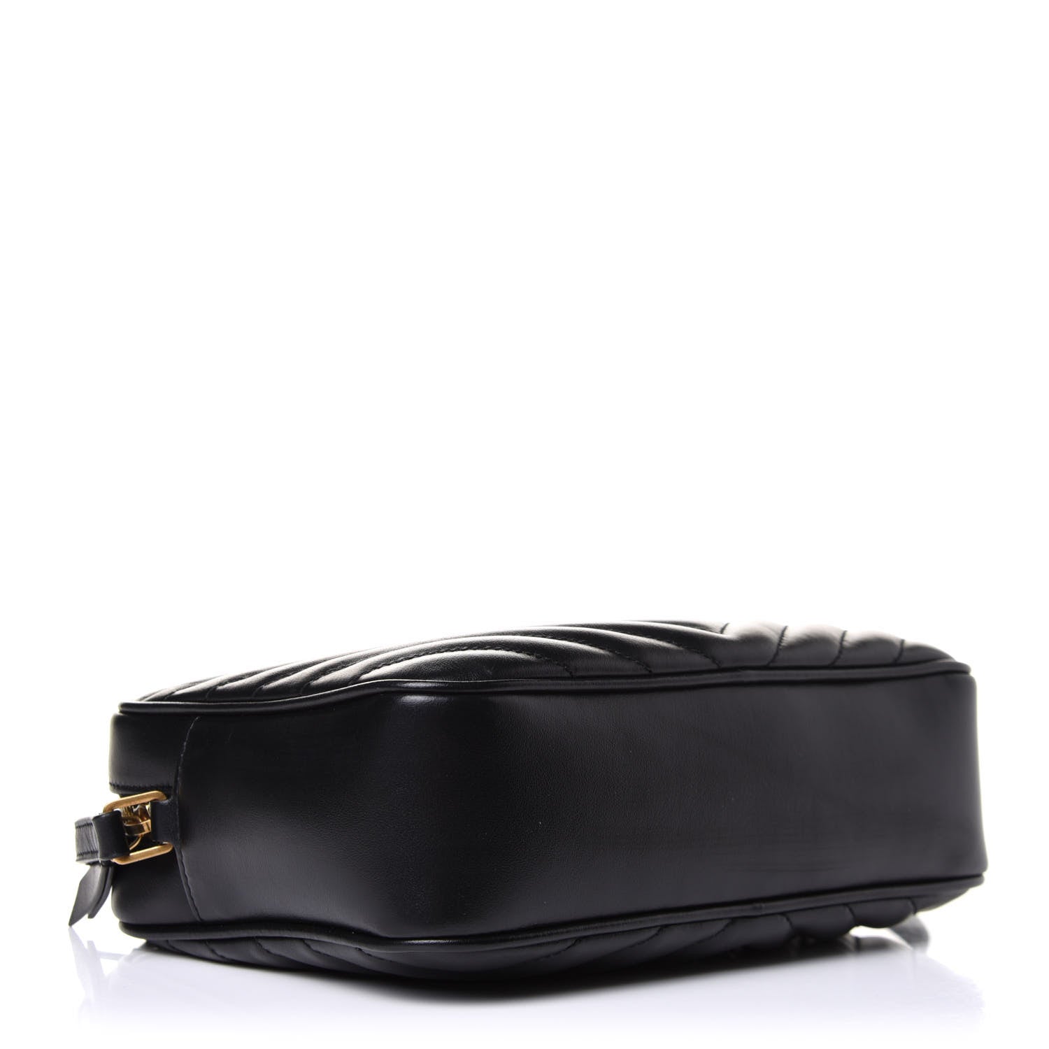 Saint Laurent Calfskin Matelasse Monogram Lou Camera Bag Black 4 of 9