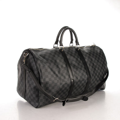 Louis Vuitton Damier Graphite Keepall Bandouliere 55 3 of 7