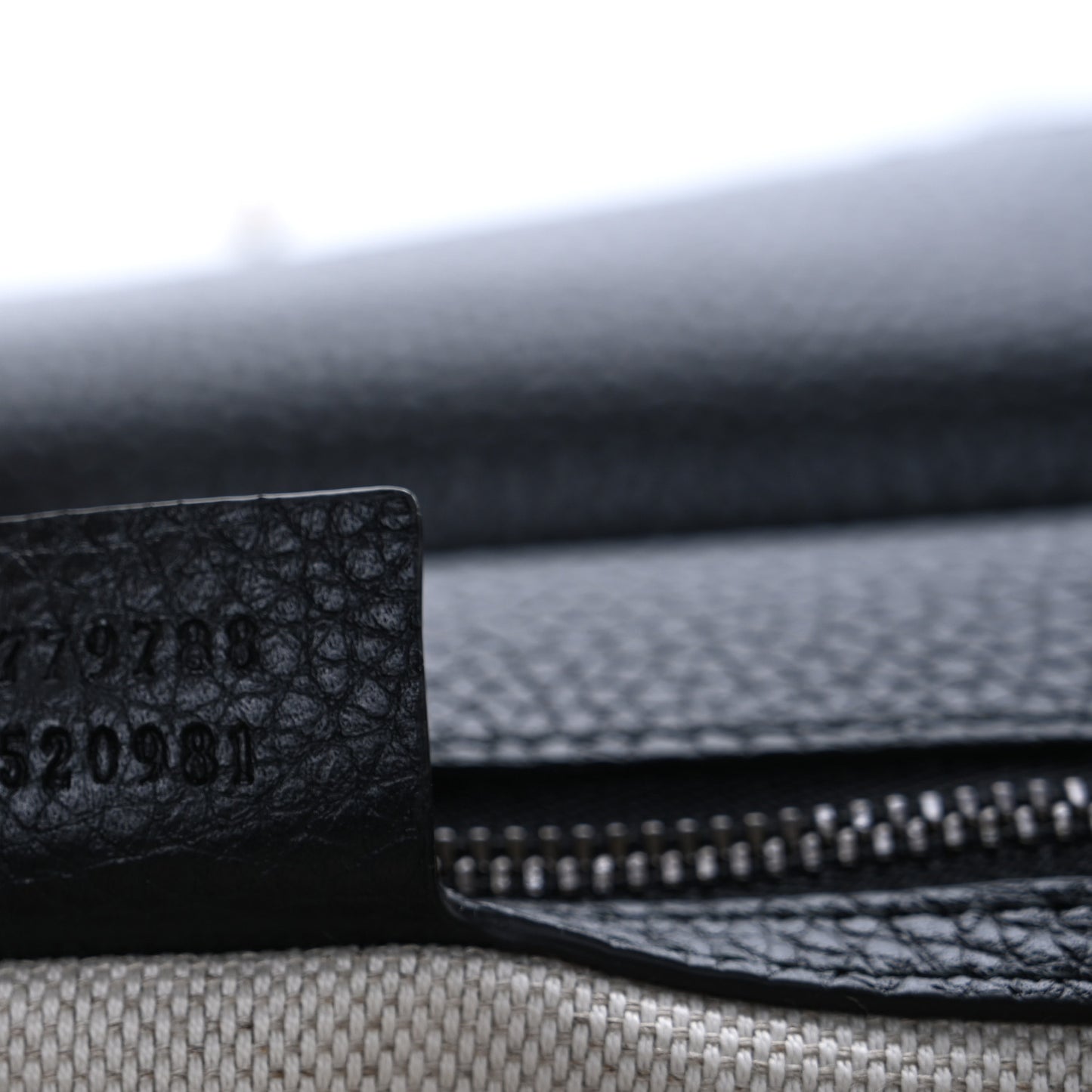 Calfskin Small GG Marmont Top Handle Bag Black