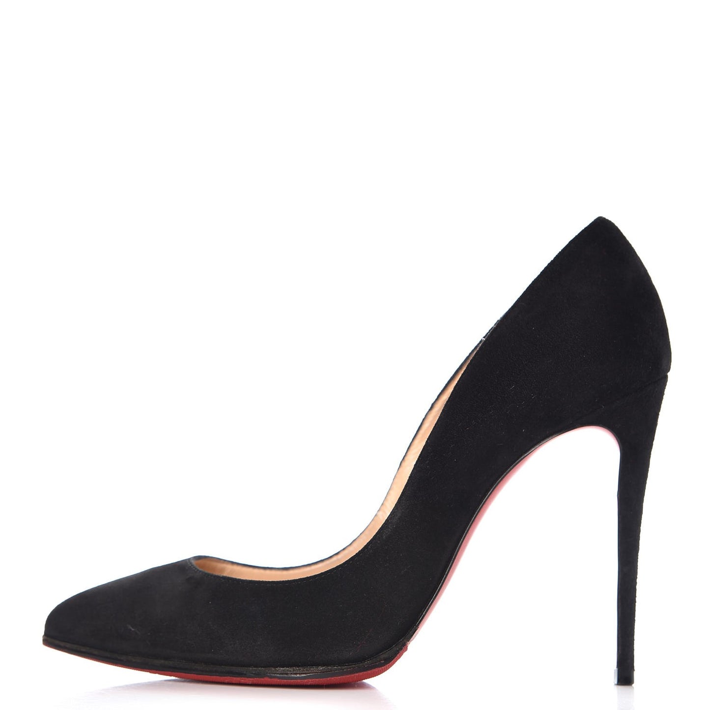 Suede Pigalle Follies 100 Pumps 36.5 Black