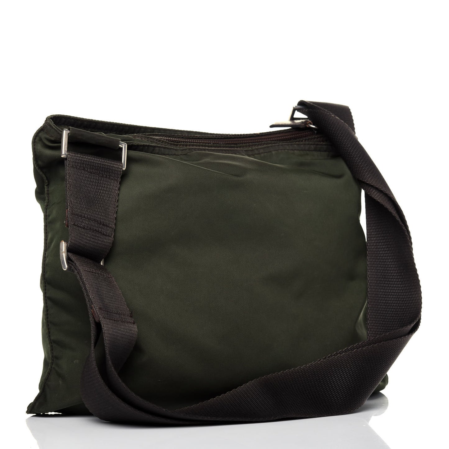 Nylon Vela Flat Messenger Bag Mimetico