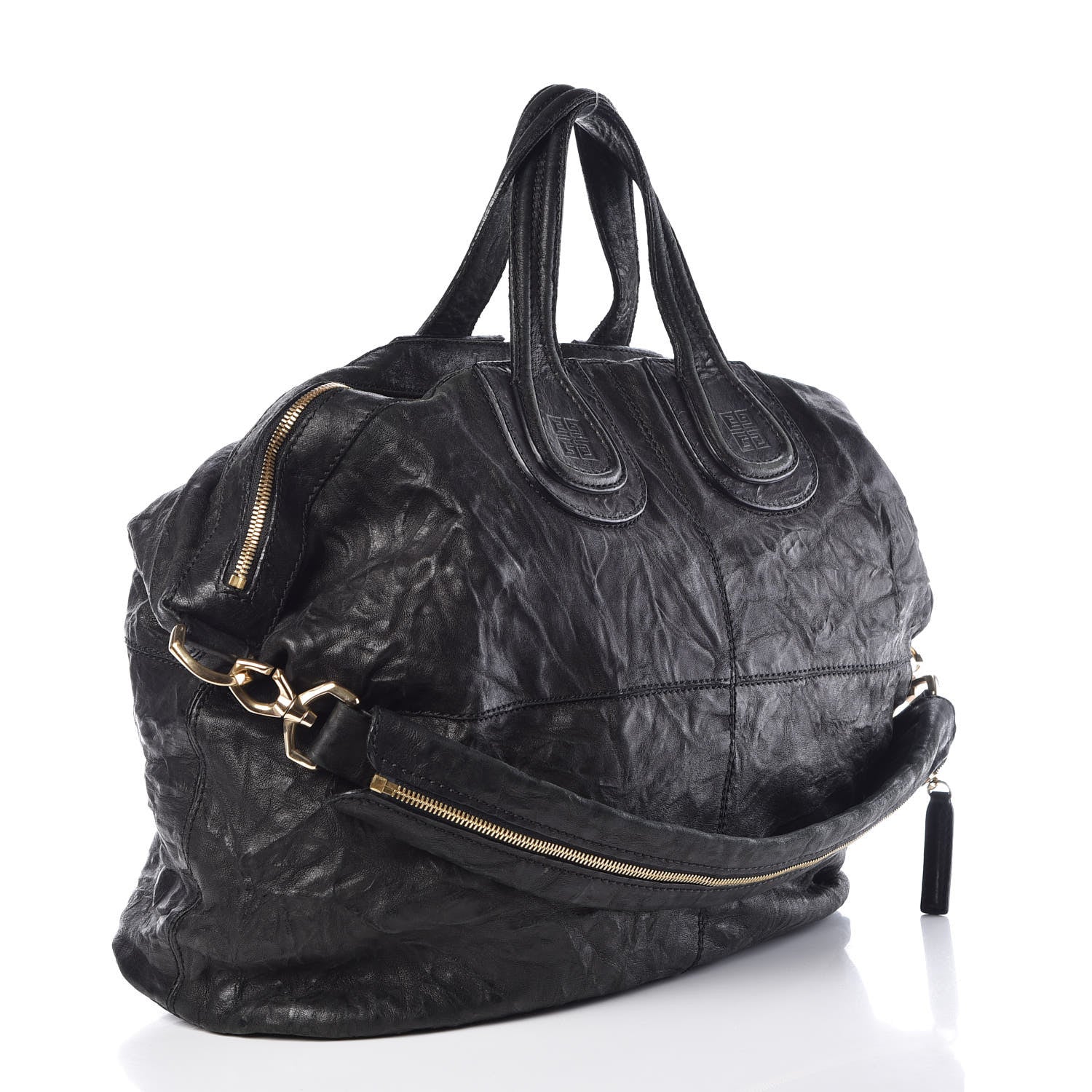 Givenchy Tumbled Sheepskin Large Nightingale Black 3 of 10
