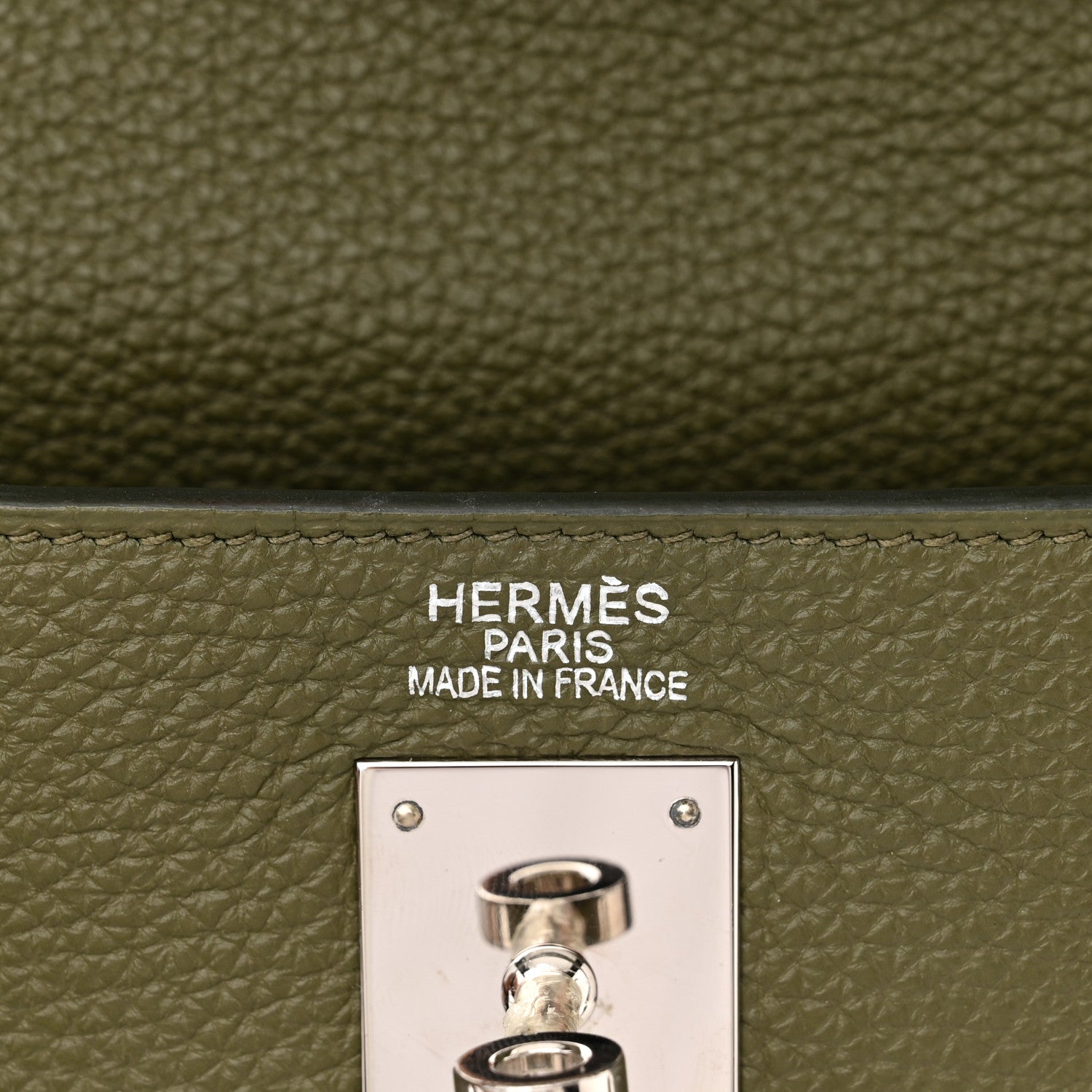 Hermes Togo Kelly Retourne 35 Vert Veronese 6 of 15