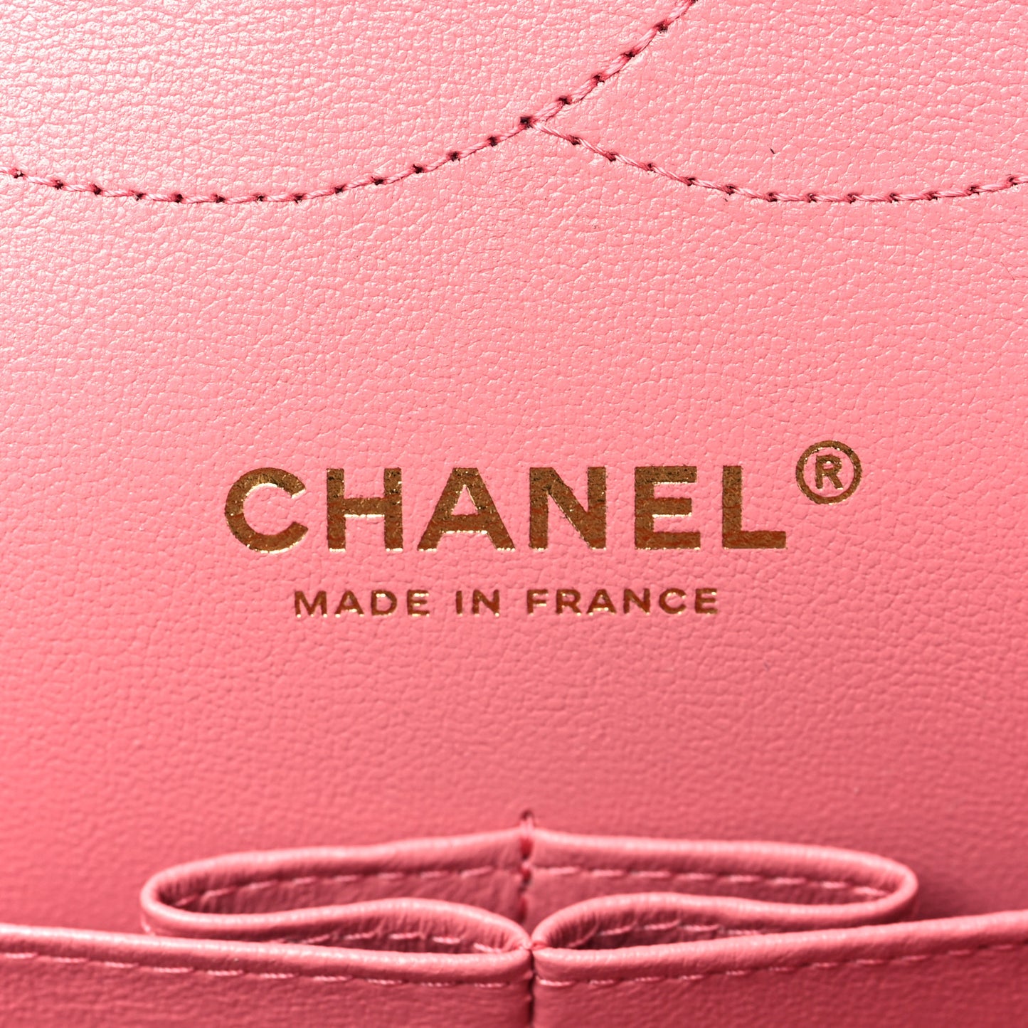 Caviar Quilted Jumbo Double Flap Dark Pink