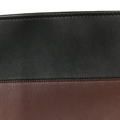 Loewe X ALBERS Nappa Calfskin Small Flamenco Knot Bag Black Burgundy 9 of 11